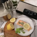 Sous-Vide Stick, Vakuumierer und Lachs