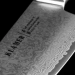 Damastmesser Nahaufnahme