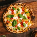 Pizza Napolitana mit Tomaten