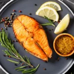 Lachs mit Senfkruste