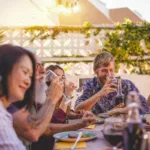 Grillabend mit Familie und Freunden