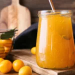 Kumquatmarmelade im Glas