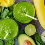Power-Smoothie mit Spinat und Banane