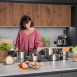 Topfset in der Küche