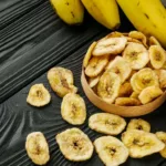 Gedörrte Bananenchips