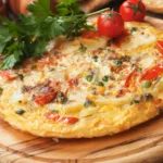 Gemüse Omelette